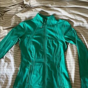 Lululemon Athletica Turquoise Zip-Up Jacket